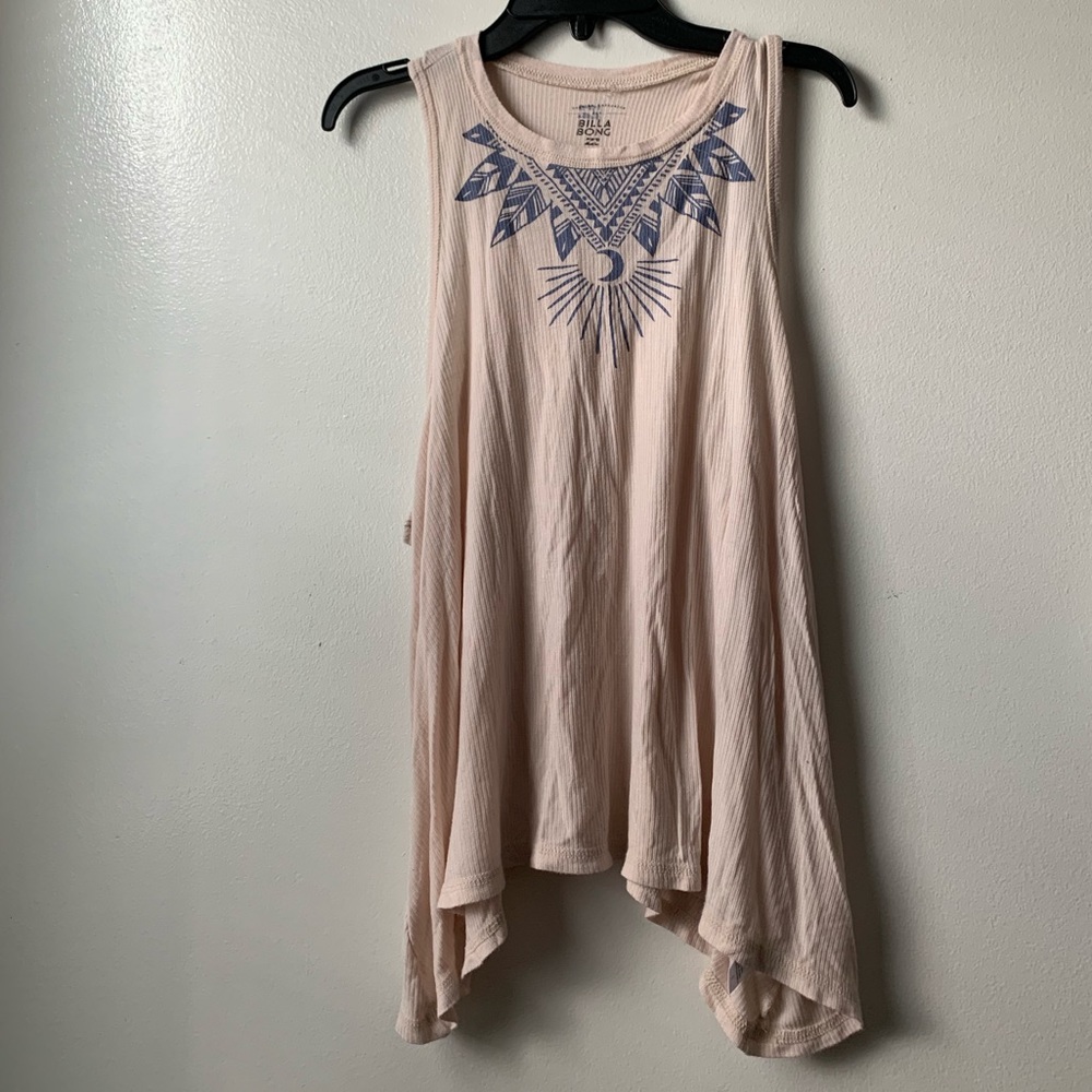 Baby Pink Billabong Tank Top